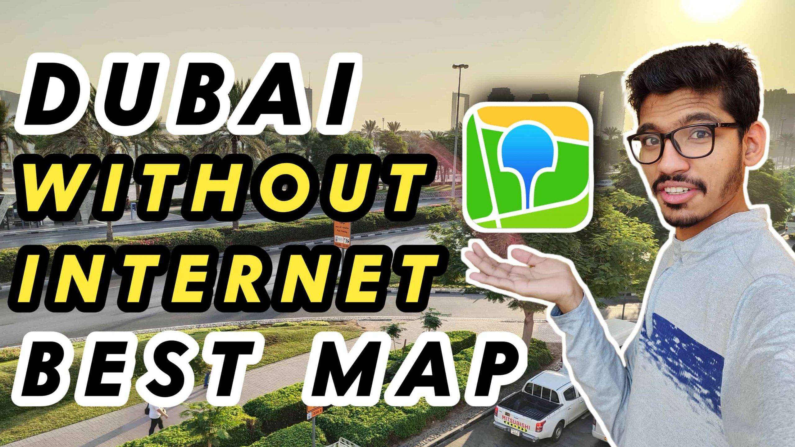 Dubai Bes map without internet work