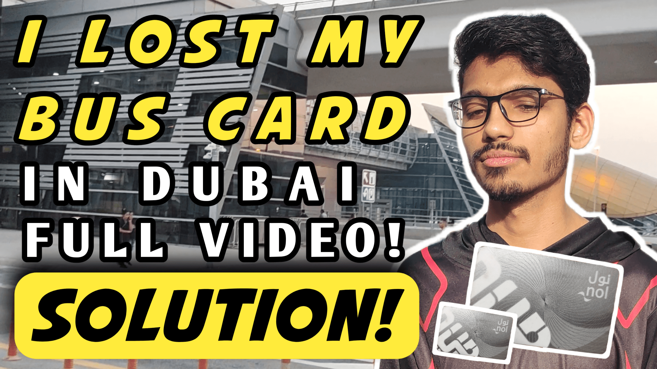 Lost Bus Pass or Bus Card In Dubai and how we can get back our money all Procedure from this video