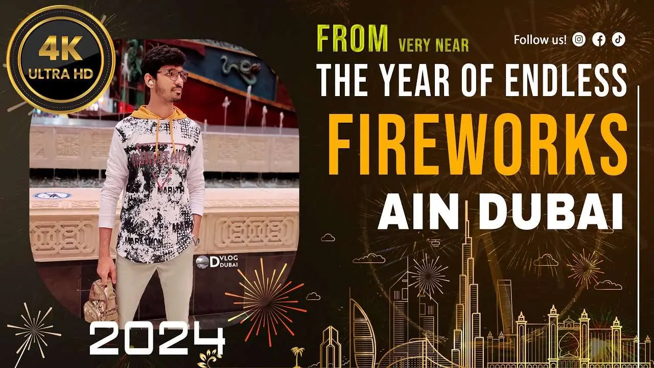 Experience the Magic Dubai Fireworks in Stunning 4K #Dubai #4KFireworks